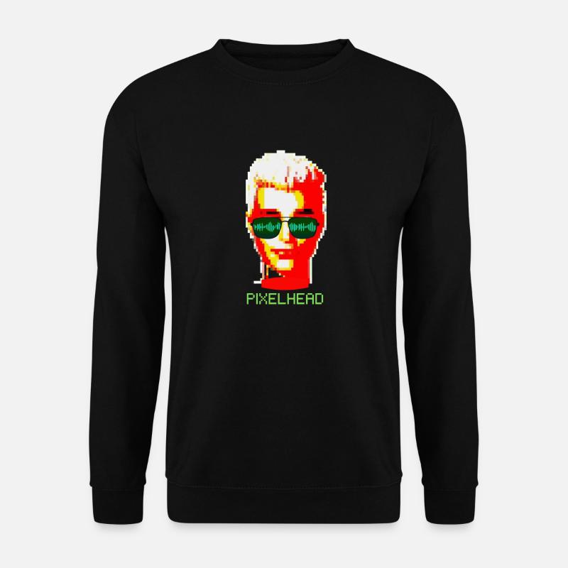 pixelhead - Unisex Sweatshirt - black