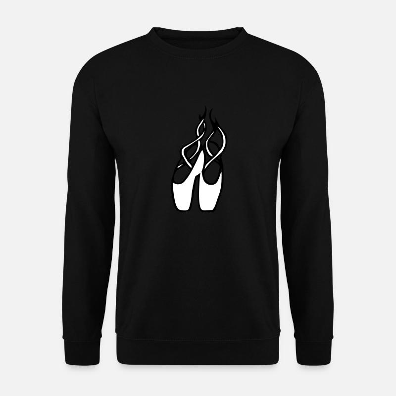 Chaussures de ballet filles Ballet danseurs Comic - Sweat-shirt Unisexe - noir