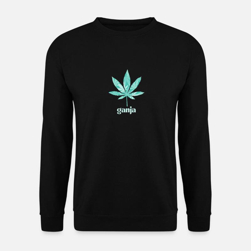 Ganja - Unisex Pullover - Schwarz
