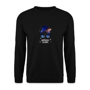 Marshallinseln - Unisex Pullover - Schwarz - Vorne - Alina (178cm) & Michal (187cm)