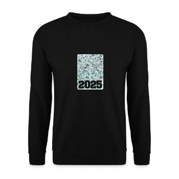 2025 - Unisex Pullover - Schwarz - Vorne - Alina (178cm) & Michal (187cm)