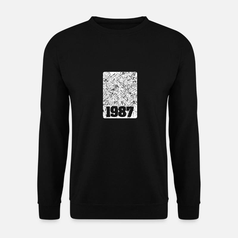 1987 - Unisex Pullover - Schwarz
