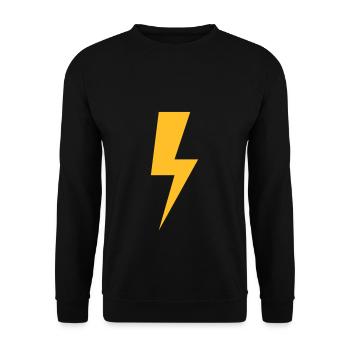 Blitz - Unisex Pullover - Schwarz - Vorne - Alina (178cm) & Michal (187cm)