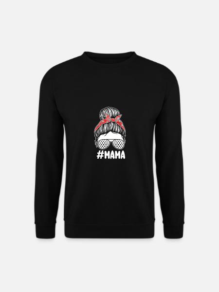 Golfer Mom Mom Golf - Unisex Sweatshirt - black