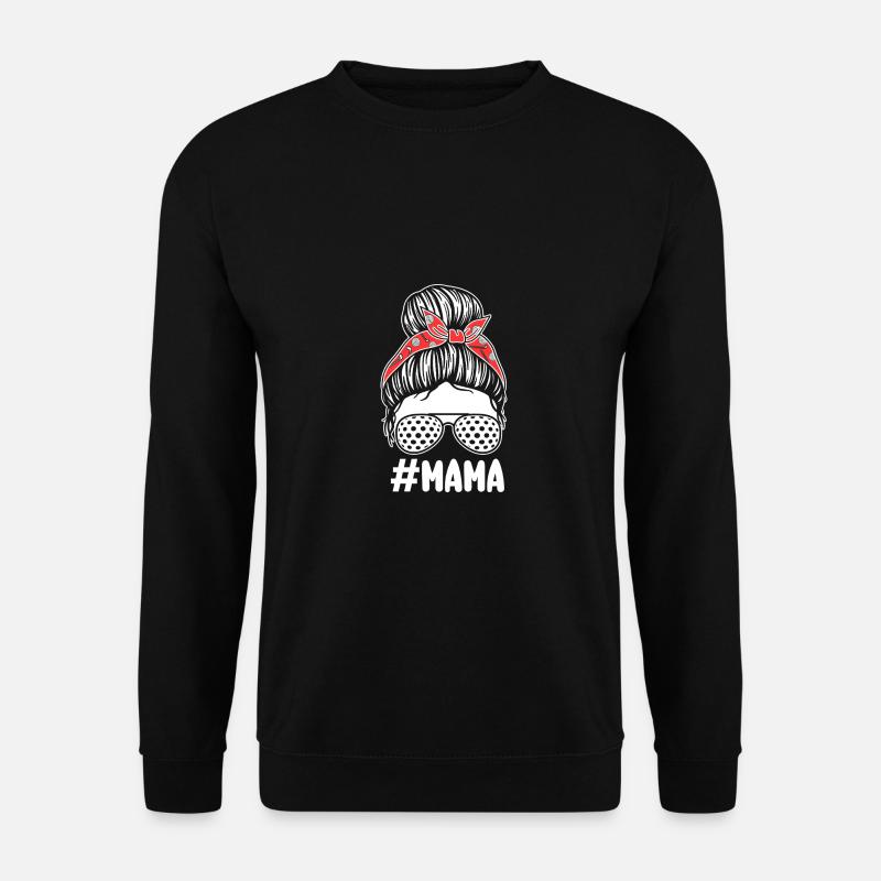 Golfer Mom Mom Golf - Unisex Sweatshirt - black