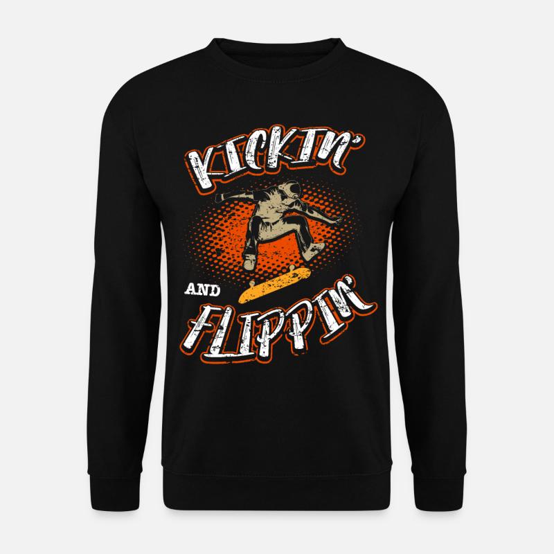 skateboard - Sweat-shirt Unisexe - noir