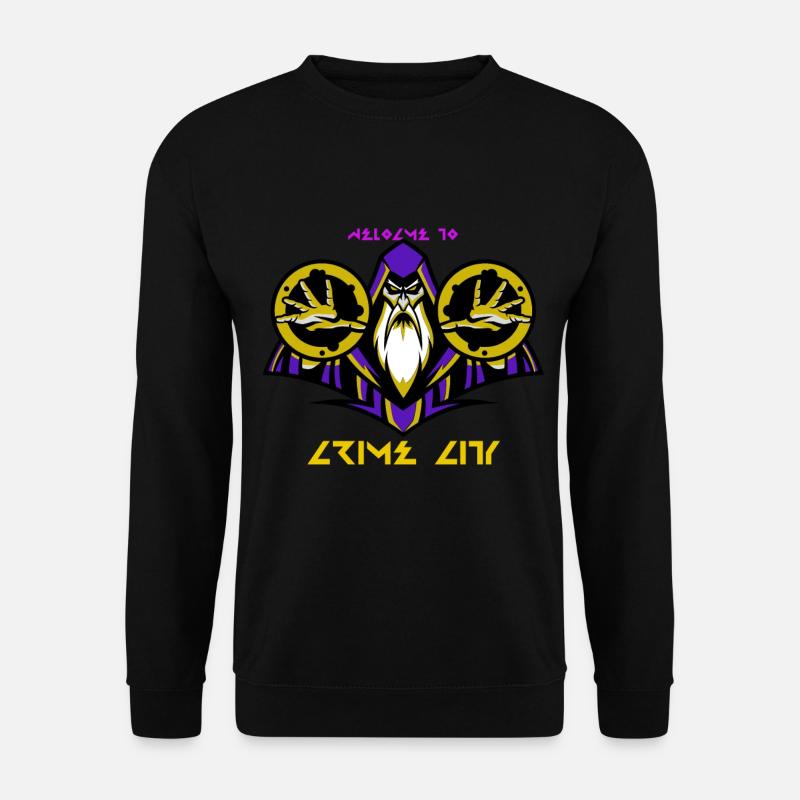 The Wizard - Unisex Pullover - Schwarz