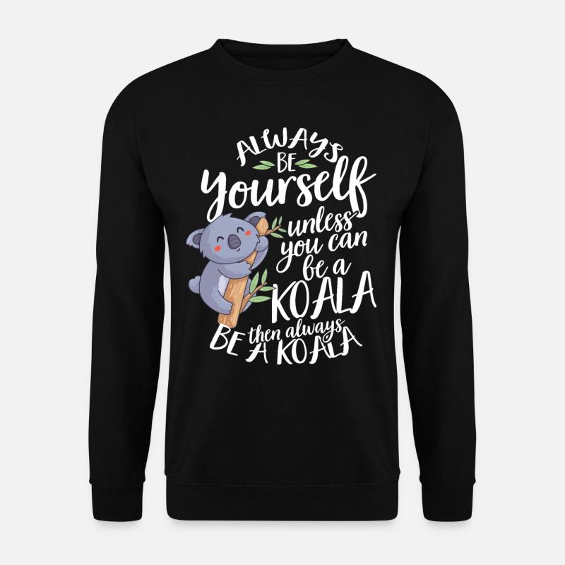 Koala - Unisex Sweatshirt - black