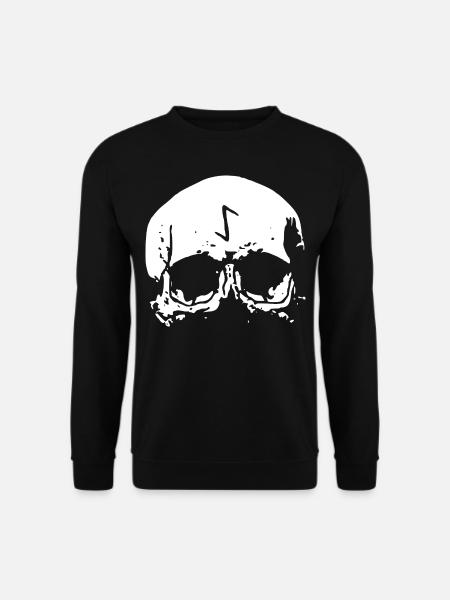 Schädel Rune - Walhalla - Odin - Wiking - Unisex Pullover - Schwarz