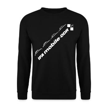 Wartburg - IFA mobile DDR - Historique - Sweat-shirt Unisexe - noir - Devant - Alina (178cm) & Michal (187cm)