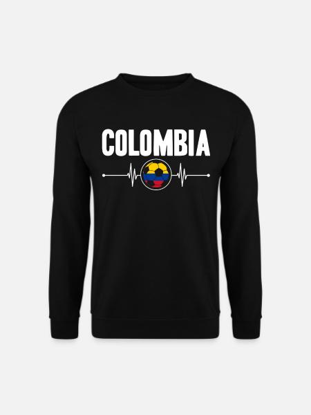 Colombia Fußball Colombia Trikot - Unisex Pullover - Schwarz