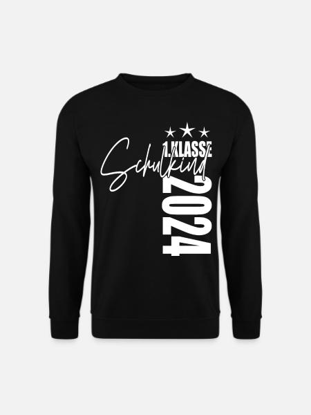 Schulkind 2024 - Unisex Pullover - Schwarz