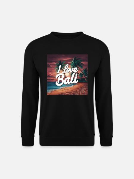 Sunset in Bali - Unisex Sweatshirt - black