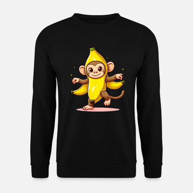 Banan apa - Unisextröja - svart