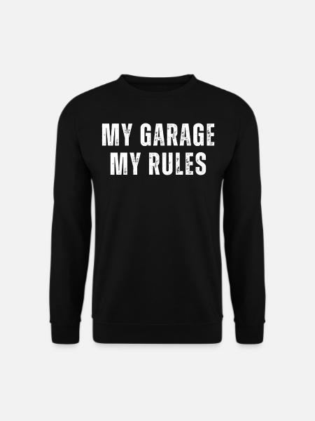 Mechanic Saying | Funny Mechanic Quote - Unisex Sweatshirt - black