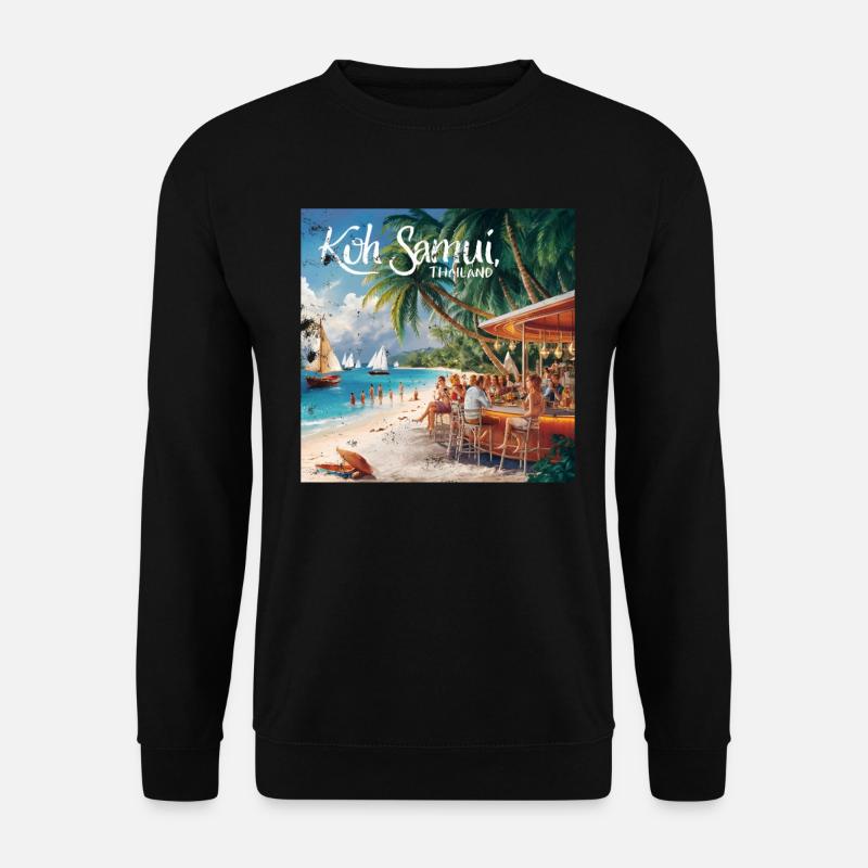 Koh Samui Thailand - Unisex Sweatshirt - black