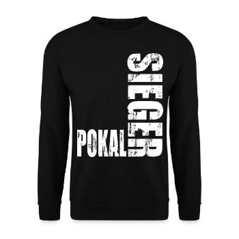 Pokalsieger 2026 - Unisex Pullover - Schwarz - Vorne - Alina (178cm) & Michal (187cm)