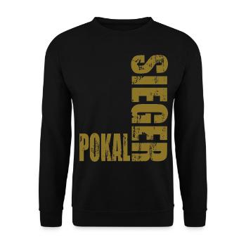 Pokalsieger 2026 - Unisex Pullover - Schwarz - Vorne - Alina (178cm) & Michal (187cm)