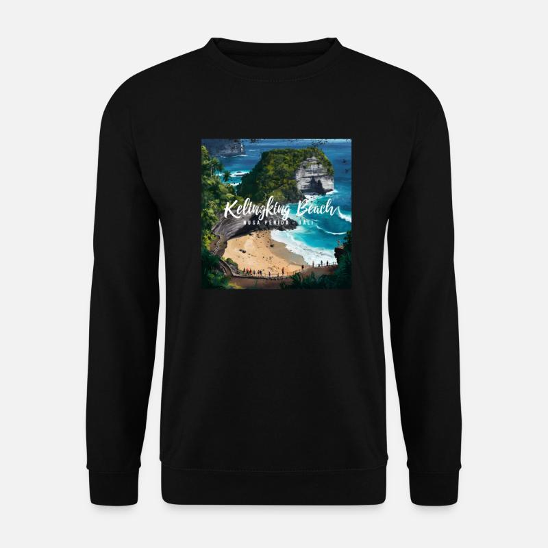 Kelingking Beach - Unisex Sweatshirt - black
