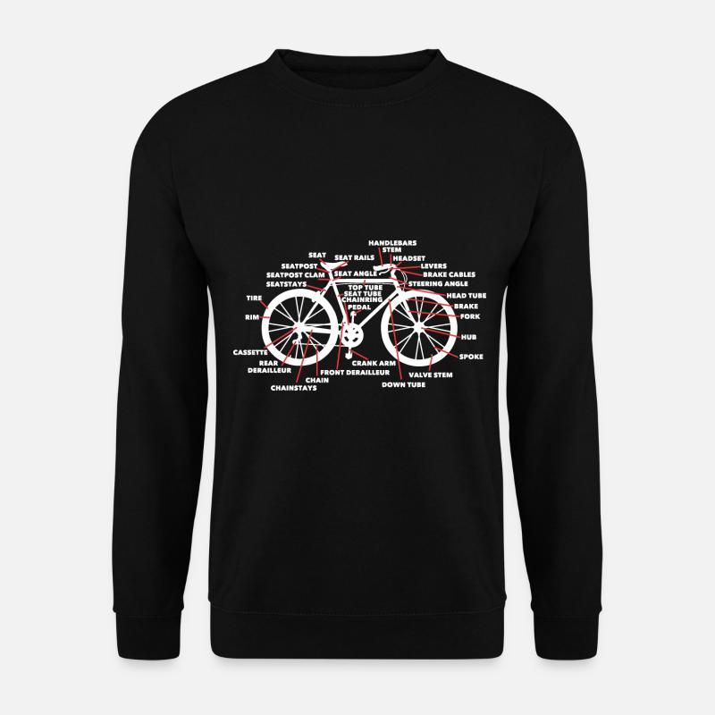 Bicycle technology - Unisex Sweatshirt - black