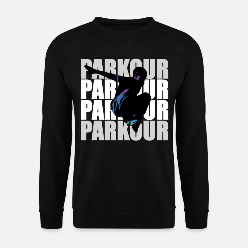 Parkour - Unisex Sweatshirt - black
