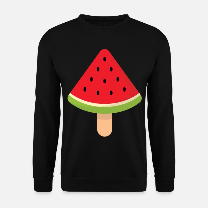 crème de pastèque - Sweat-shirt Unisexe - noir