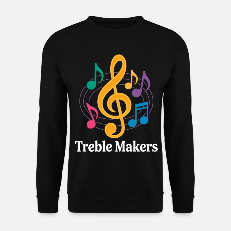 Treble Makers Lustiger Musiklehrer - Unisex Pullover - Schwarz