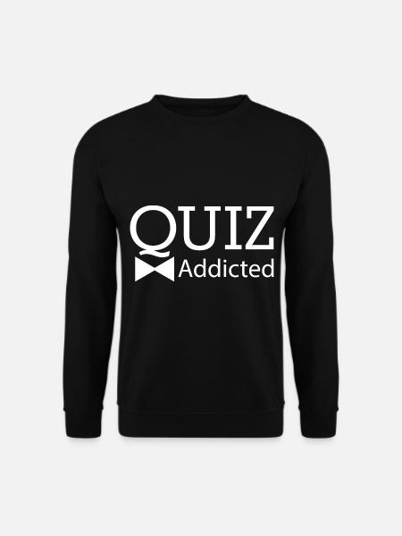 Quiz addict - Unisex Sweatshirt - black