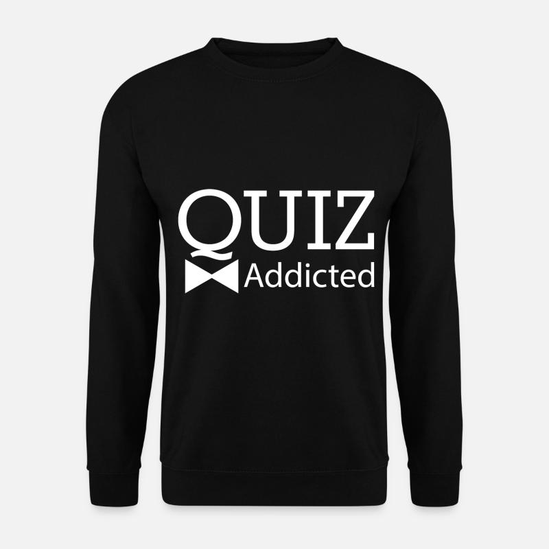 Quiz addict - Unisex Sweatshirt - black