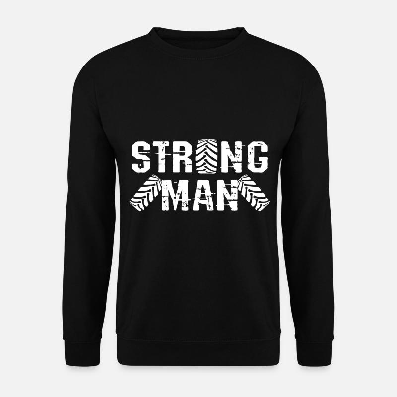 Strongman - Unisex Sweatshirt - black