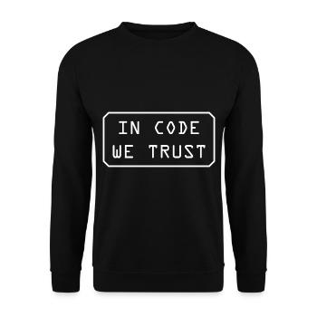 IT Ingenieur Software - Unisex Pullover - Schwarz - Vorne - Alina (178cm) & Michal (187cm)
