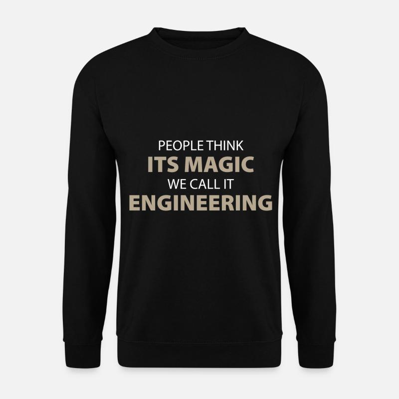 Engineer Magic - Unisex Sweatshirt - black
