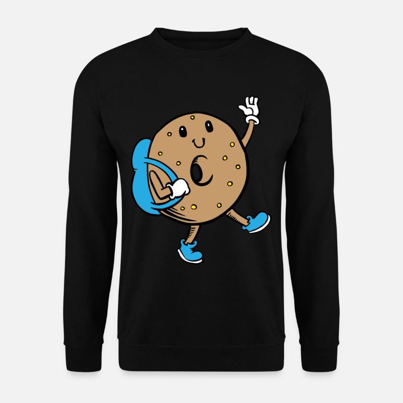 Wanderlust T Shirt Wandern Natur Geschenkidee - Unisex Pullover - Schwarz