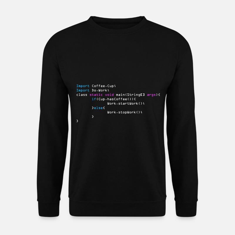 C++ Programmer - Unisex Sweatshirt - black