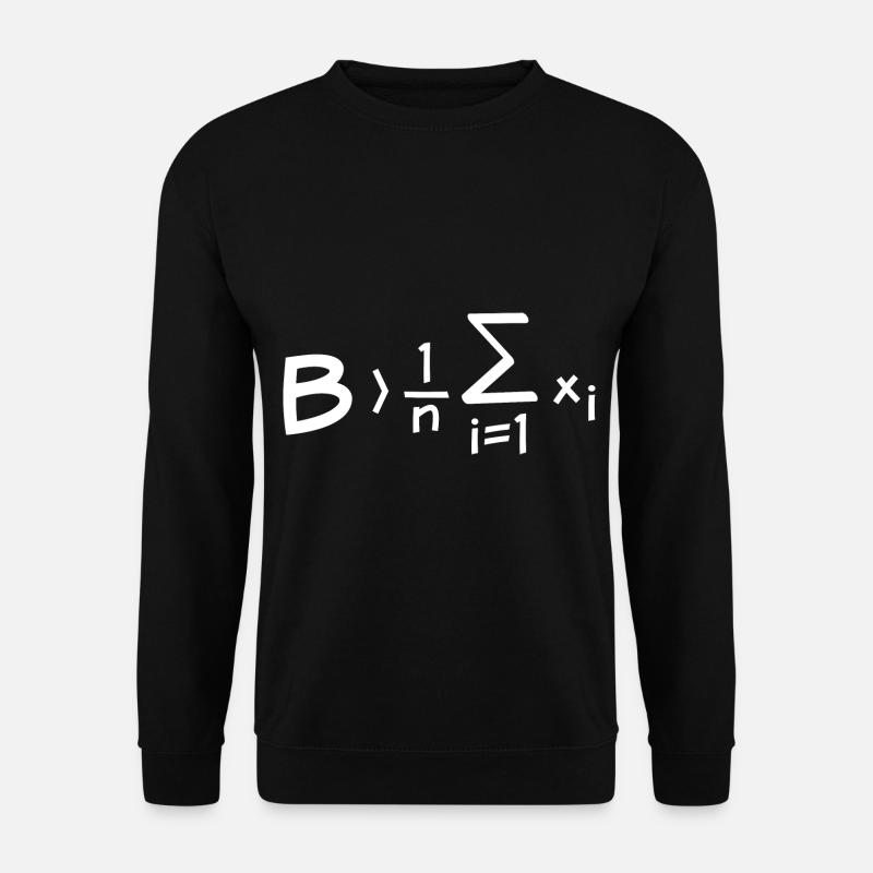 Funny math saying - Unisex Sweatshirt - black