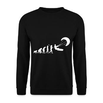 Kiten - Sweat-shirt Unisexe - noir - Devant - Alina (178cm) & Michal (187cm)