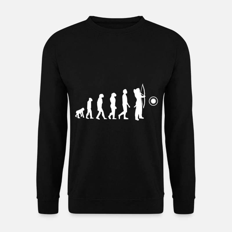 Tir à l’arc évolution - Sweat-shirt Unisexe - noir