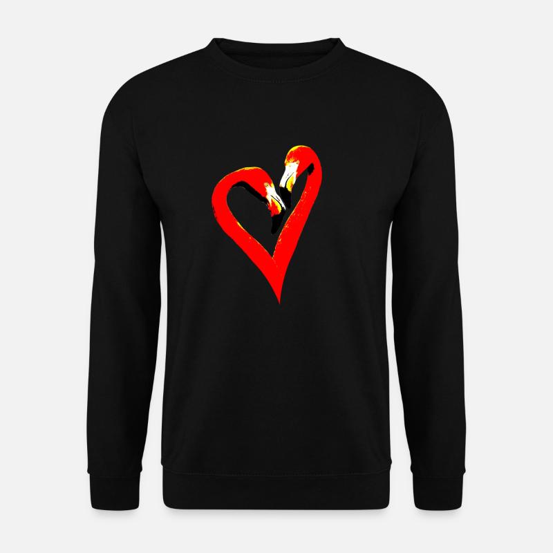 Love - Unisex Pullover - Schwarz