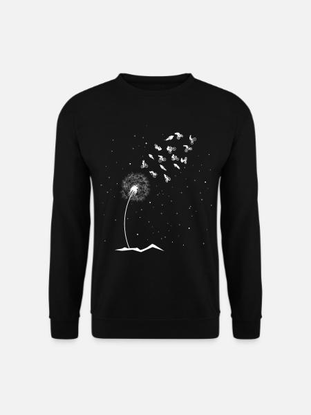 Pusteblume Cyclist - (F.m) - Unisex Sweatshirt - black