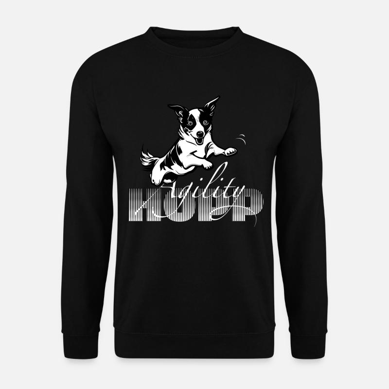 Hopp -Agility - Unisex Sweatshirt - black