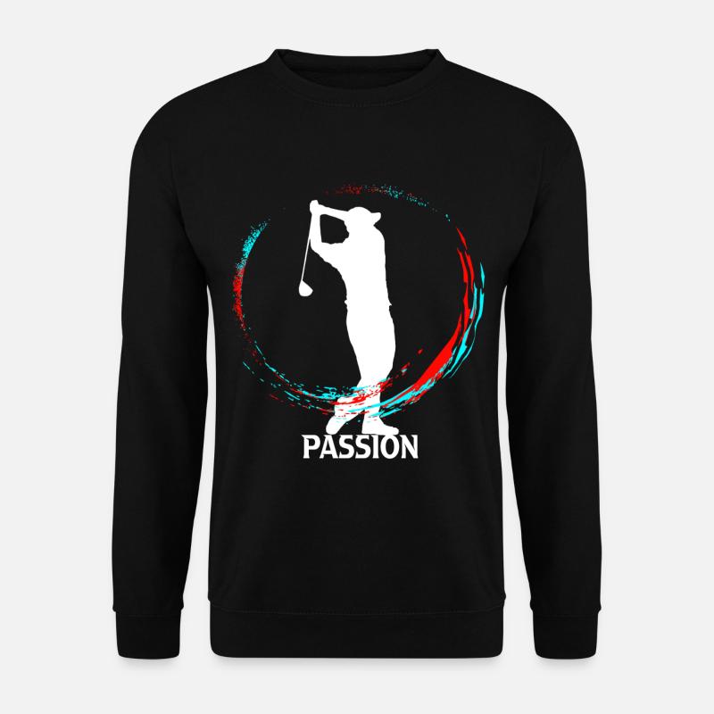 Golf - Unisex Pullover - Schwarz