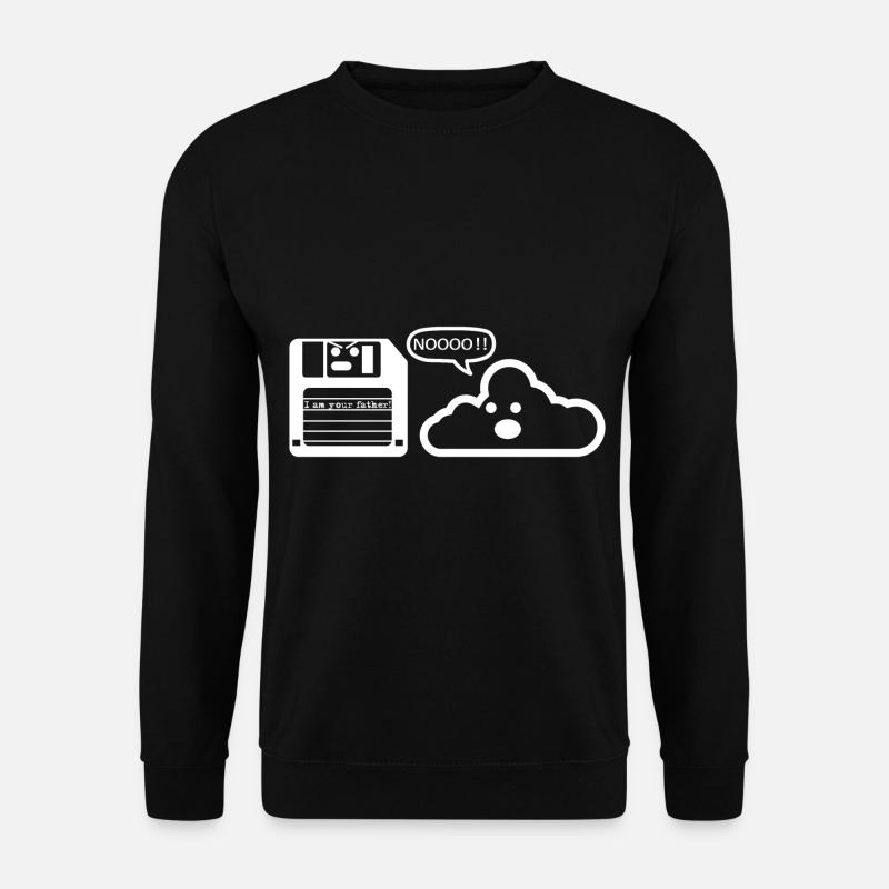 Floppy Cloud programmer - Unisex Sweatshirt - black