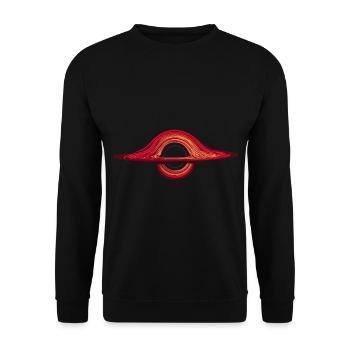 Physique du trou noir - Sweat-shirt Unisexe - noir - Devant - Alina (178cm) & Michal (187cm)
