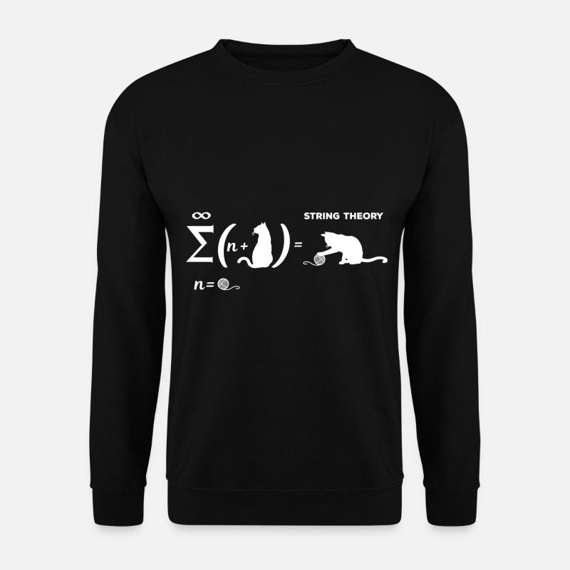 Schrödingers Stringtheorie - Unisex Pullover - Schwarz