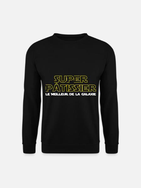 Super pâtissier - Sweat-shirt Unisexe - noir