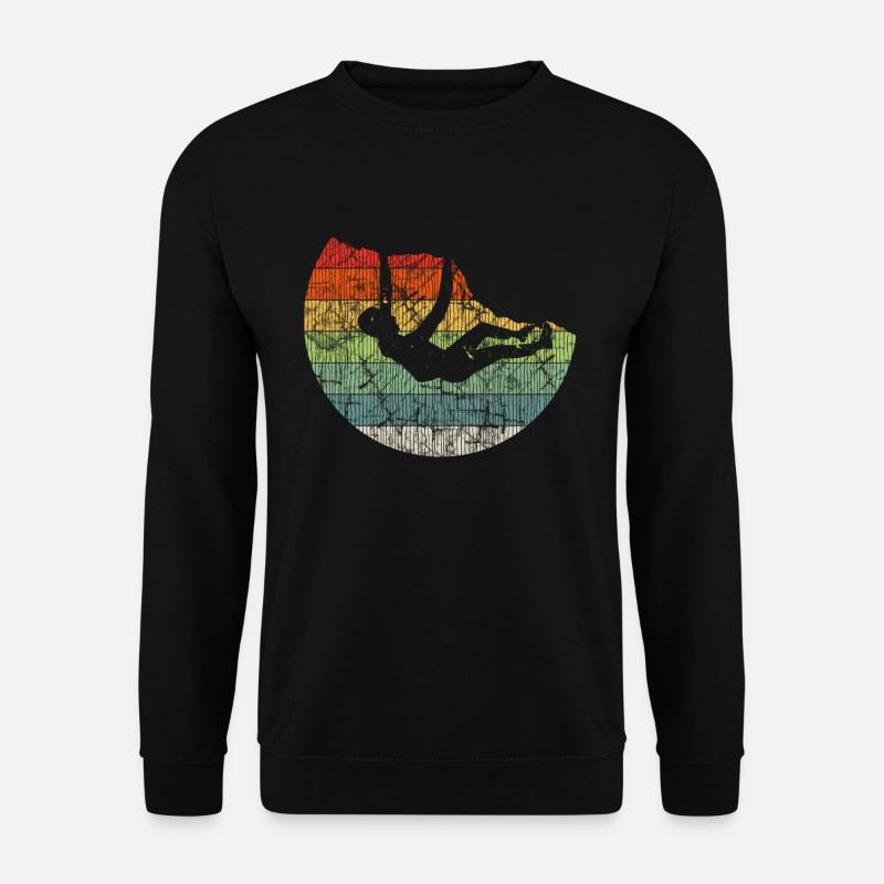 Climb - Unisex Sweatshirt - black