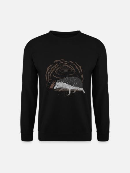 Hedgehog - Unisex Sweatshirt - black