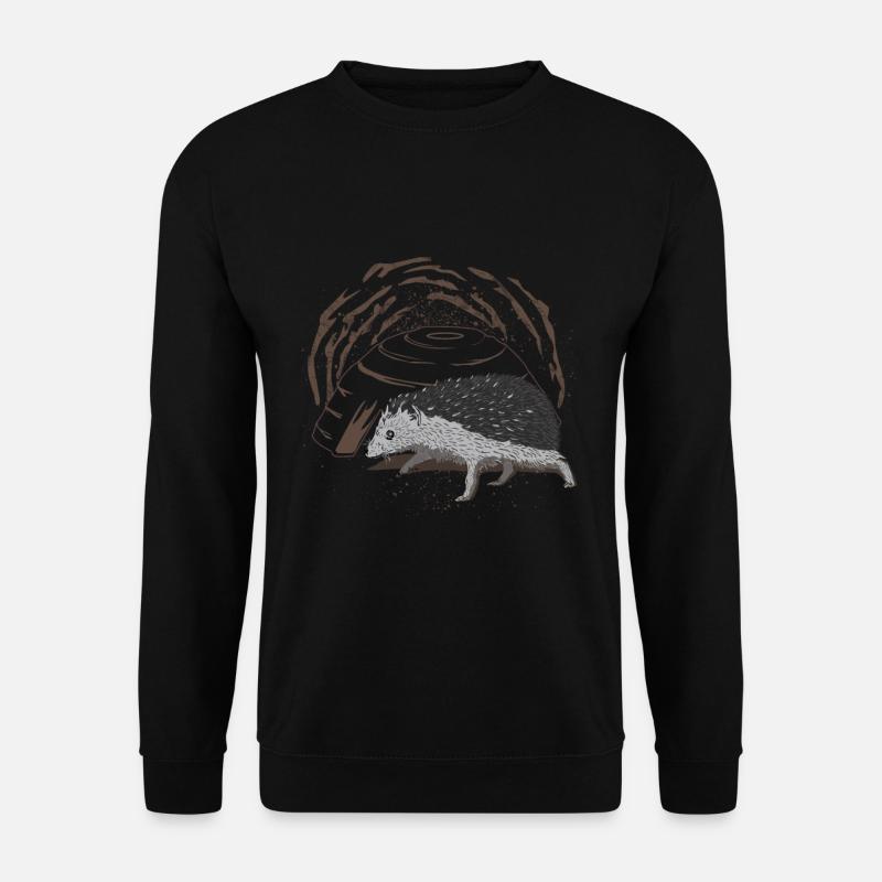 Hedgehog - Unisex Sweatshirt - black