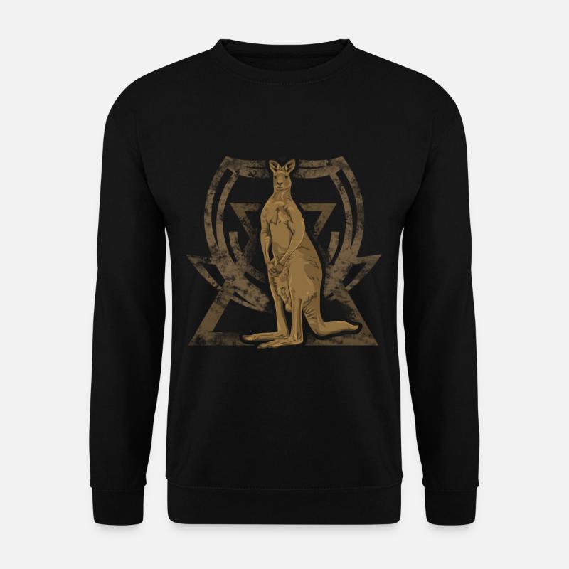 kangaroo - Unisex Sweatshirt - black