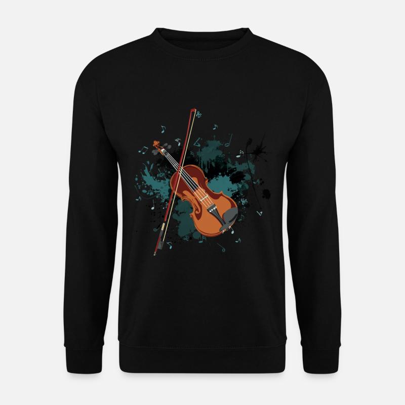 Violon - Sweat-shirt Unisexe - noir